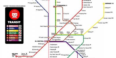 Metro mapu kuala lumpur