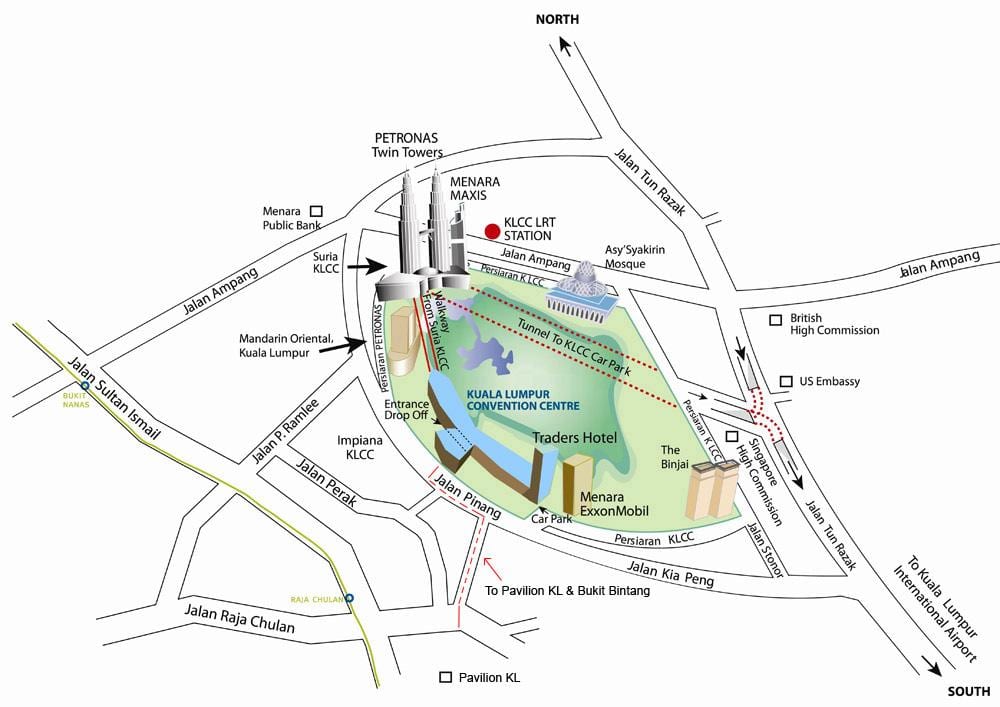 klcc mall mapu