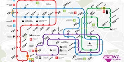 Ísť kl mesta, autobusová zastávka, mapu